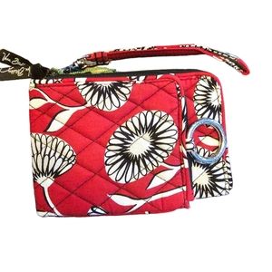 Vera bradley double id wristlet